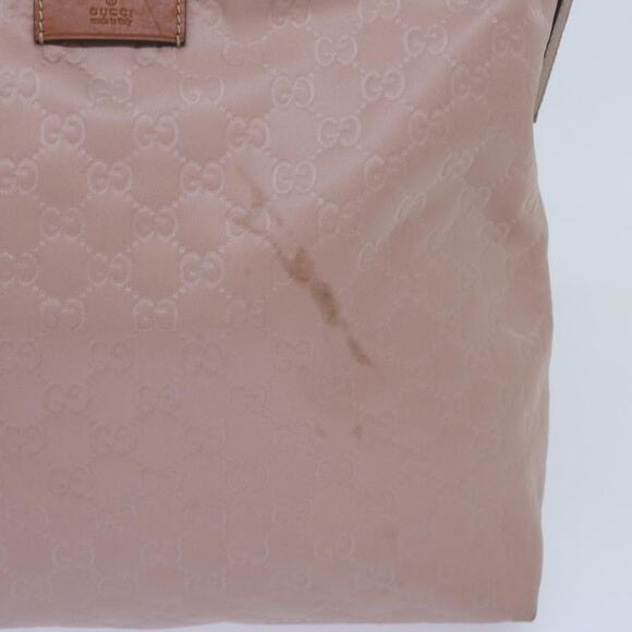 GUCCI GG Canvas Shoulder Bag Pink - Picture 2 of 16